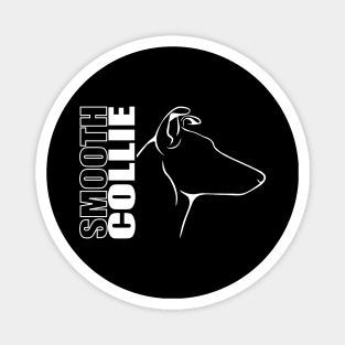 Proud Smooth Collie profile dog lover Magnet